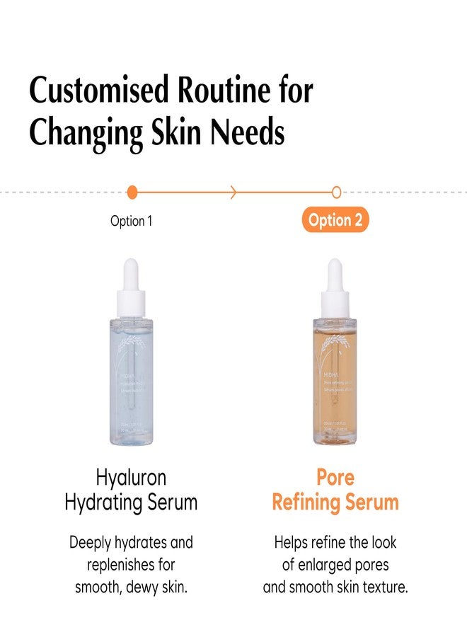 MIDHA Pore Refining Serum to control enlarged pores and make smooth skin texture, PHA, vegan - Image 5