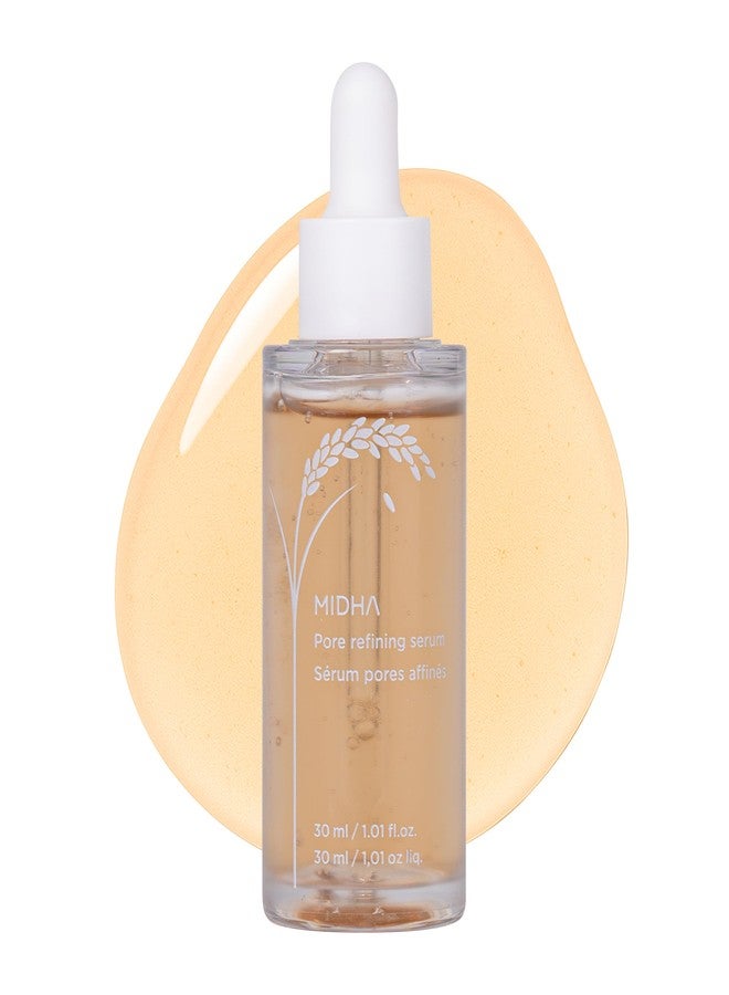 MIDHA Pore Refining Serum to control enlarged pores and make smooth skin texture, PHA, vegan - Image 1