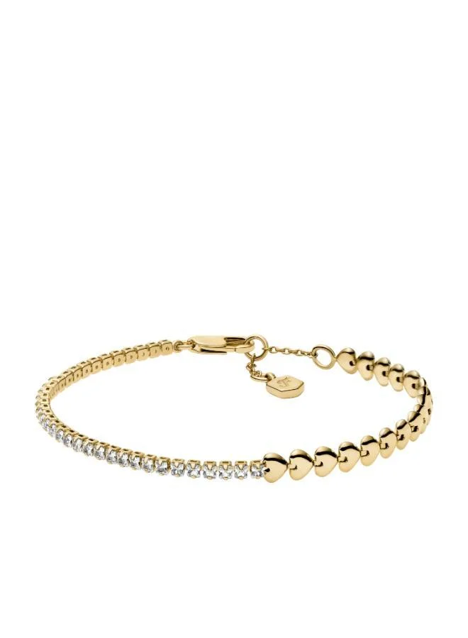 FOSSIL JA7303710 Base Metal Jewelry with Cubic Zirconia