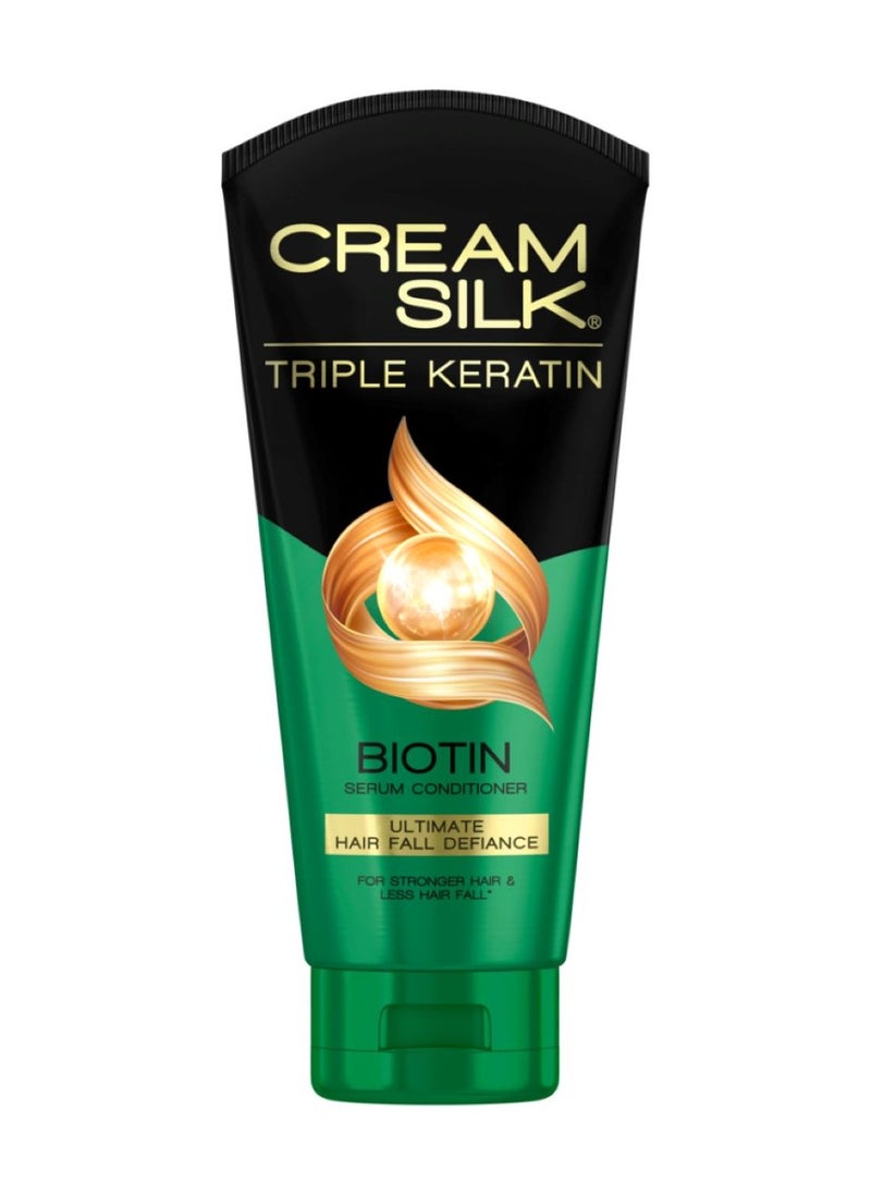 Creamsilk Triple Keratin Biotin Serum Conditioner for Stronger, Healthier Hair 170ml  - Image 1