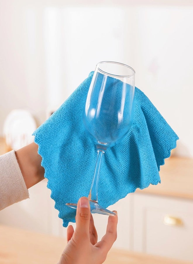 Vnoss Microfiber Cleaning Cloth, 24 Pack Highly Absorbent Cleaning Rags, Reusable Lint Free Cloths Microfiber Rag for House, Kitchen, Car Care, 11 x12 inch, Multicolor - Image 2