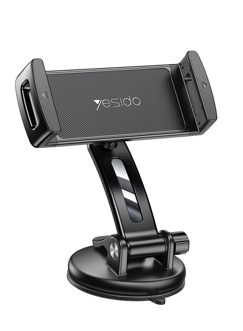 Yesido C171 Suction Cup Mount Car Holder Dashboard Bracket For Phone And Tablet 4.7-12 Inch - Image 5