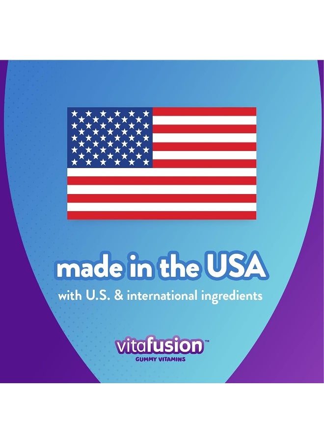 Vitafusion - Extra Strength Vitamin B12 Gummy Vitamins For Energy Metabolism Support And Nervous System Health Support, Cherry Flavored, 45 Day Supply - Image 1