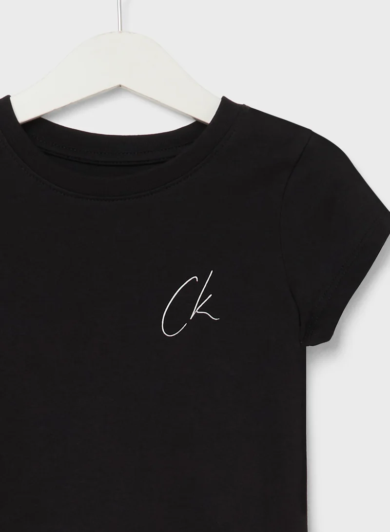 كالفن كلاين جينز CK SIGNAGE SLIM SS T-SHIRT