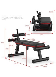 Sit-Up Abdominal Back Extension Exercise Bench- 440Lbs - pzsku/ZFA6B2D3A23B21FDAE87FZ/45/_/1735558243/7afbb724-9135-4389-a5f8-2fab74db6325