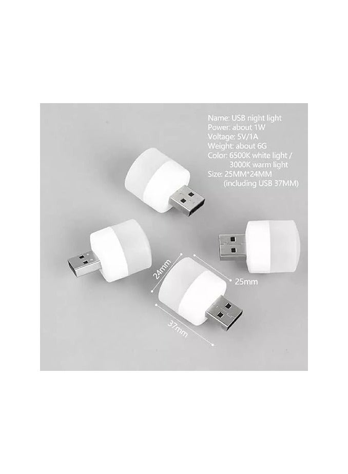 2 لمبه usb سهاري ١ وات ضوء خافت تعمل علي اي راس شاحن واي مدخل usb - Image 2