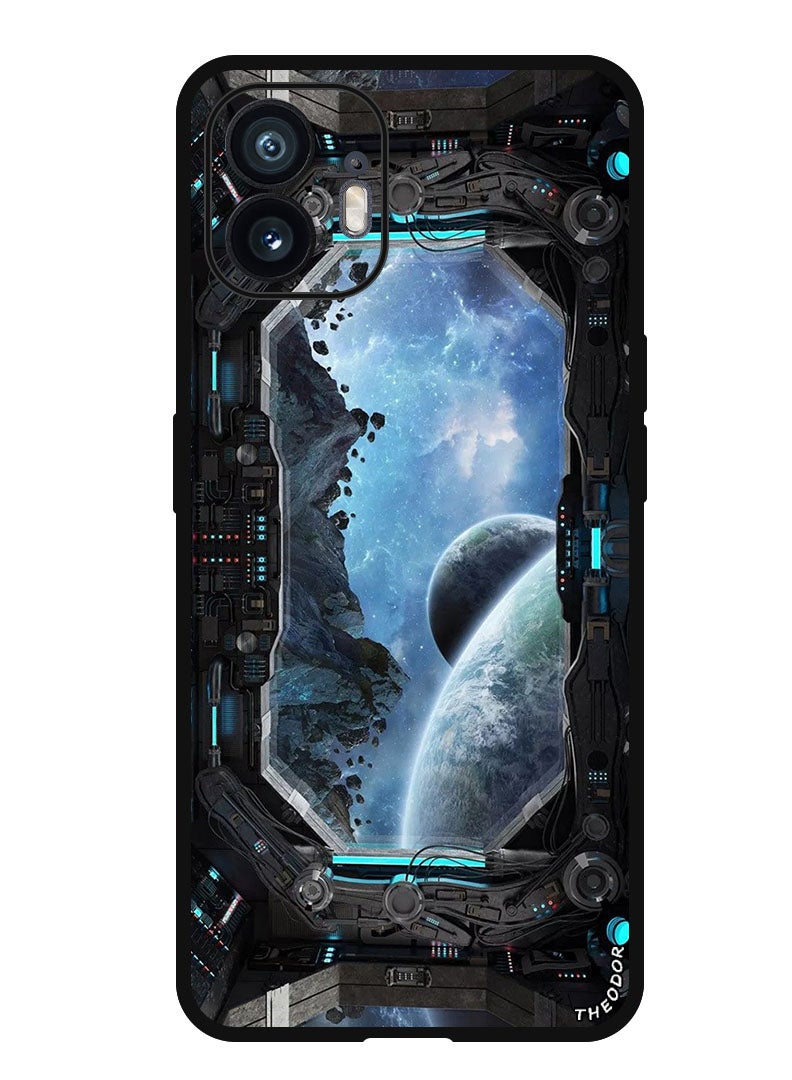 Theodor Protective Case Anti Scratch Shock Proof Bumper Cover For Nothing Phone (2) Space View - Image 1