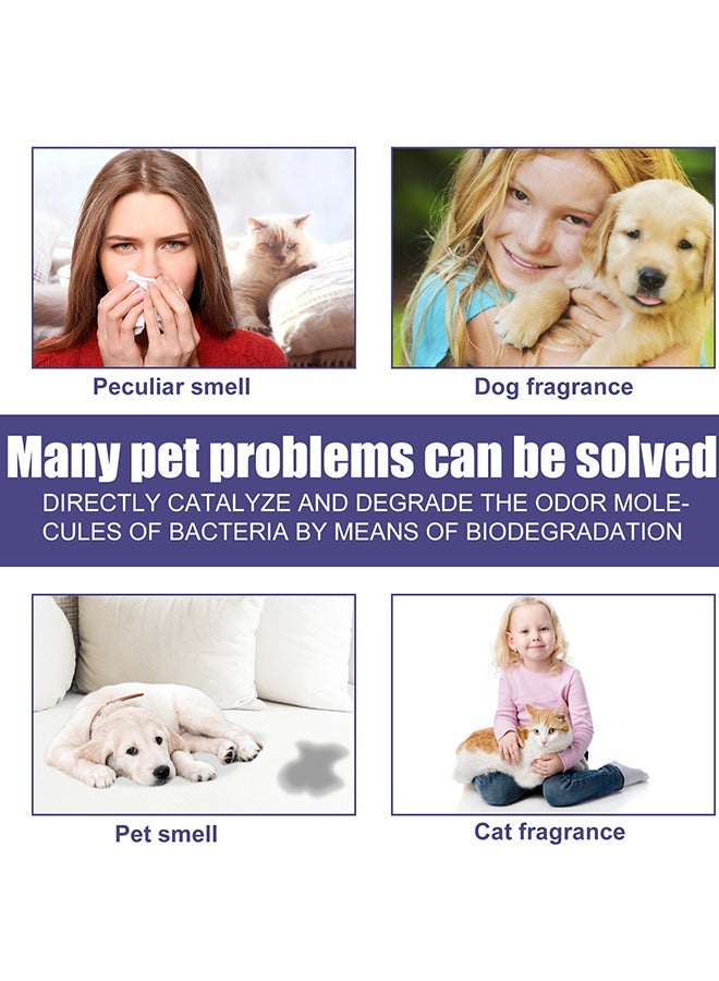 Generic 60ml Pet Odor Eliminator Deodorant Spray for All Dogs and Cats Smells Deodorizer Clean Refreshes and Deodorizes Carpet Furniture Bedding Urine - Image 4