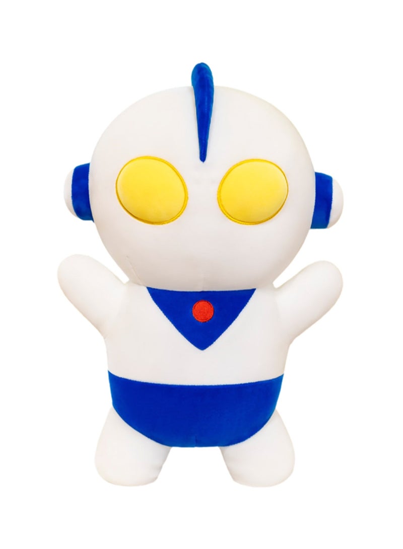 35 CM Cute Cartoon Ultraman Plush Toy Soft Stuffed Doll For Girls And Boys All Ages Gift (Blue)  - Image 1