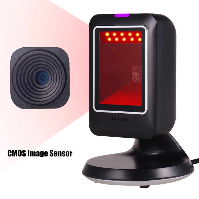 MP6300Y 1D/2D/QR Omnidirectional Barcode Scanner USB Wired Bar Code Reader CMOS Image Hand-Free for Supermarket Bookstore Retail Hospital - Image 5