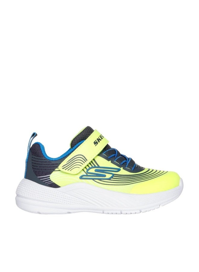 SKECHERS حذاء سكيشرز ميكروسبيك أدفانس، أصفر/أزرق، 5 أطفال - Image 1