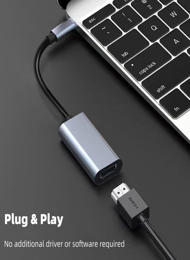 CAMKOO 4K@30Hz USB C to HDMI Adapter, [High Speed, USB Type C to HDMI Adapter Groundbreaking Performance, Compatible for iPhone 15 Pro/Max, MacBook Pro/Air, iPad, iMac and More、0.5FT - Image 4