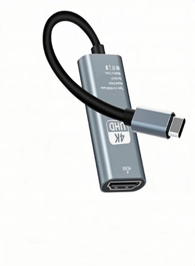 CAMKOO 4K@30Hz USB C to HDMI Adapter, [High Speed, USB Type C to HDMI Adapter Groundbreaking Performance, Compatible for iPhone 15 Pro/Max, MacBook Pro/Air, iPad, iMac and More、0.5FT - Image 1