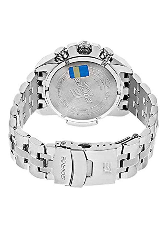 CASIO Men Stainless Steel Analog Clasp Watch EF-558D-7A - Image 3