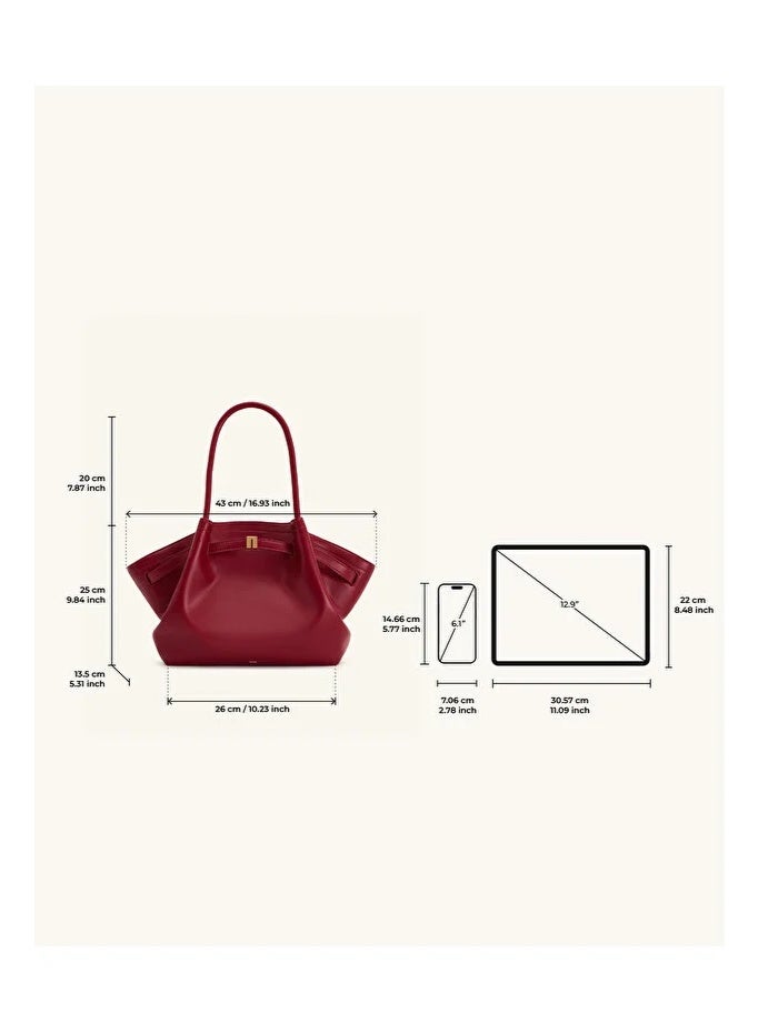 JW PEI Hana Large Faux Suede Handbag/Camera Bag, Gift Bag Packaging - Image 4