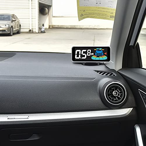 ELSNU Backup Parktronic System Car Auto Vehicle Reverse with 8 Parking Sensors kit Distance Detection LCD Distance Display Sound Warning … - Image 3