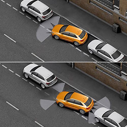ELSNU Backup Parktronic System Car Auto Vehicle Reverse with 8 Parking Sensors kit Distance Detection LCD Distance Display Sound Warning … - Image 4