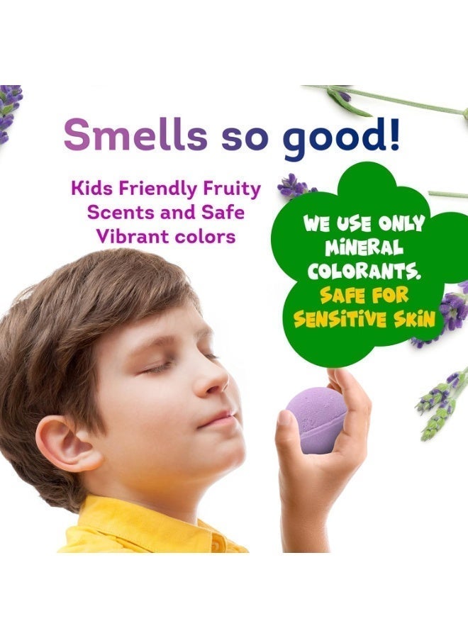 Bath Bombs for Kids Surprise Toys Inside SEA Animals - Ocean Toys Like Shark or Jellyfish | Natural Safe Bath Bombs Gift Set for Girls & Boys - Multicolored Organic Bubble Bath - Image 4