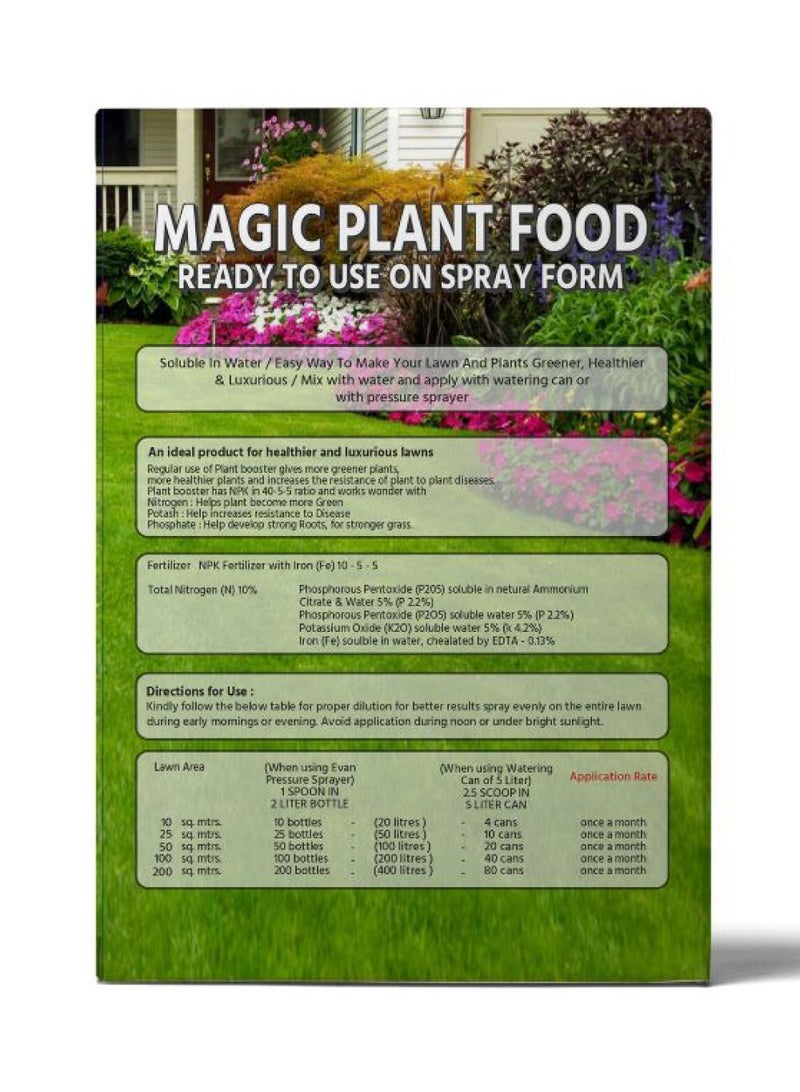 EMIRATES BIOFERT Emirates Biofert Magic Plant Food Spray Form for Greener, Healthier Lawns & Gardens, 1Kg - Image 3