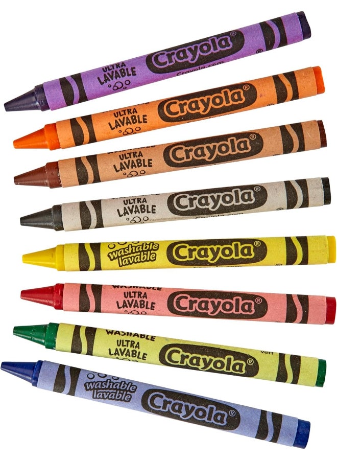 Crayola 24 count Washable Ultra Clean Crayons - Image 3