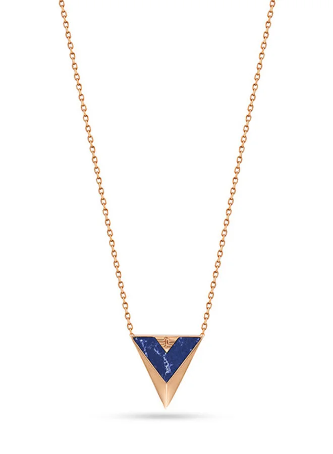 بوليس Stainless Steel necklace For Women in Pink