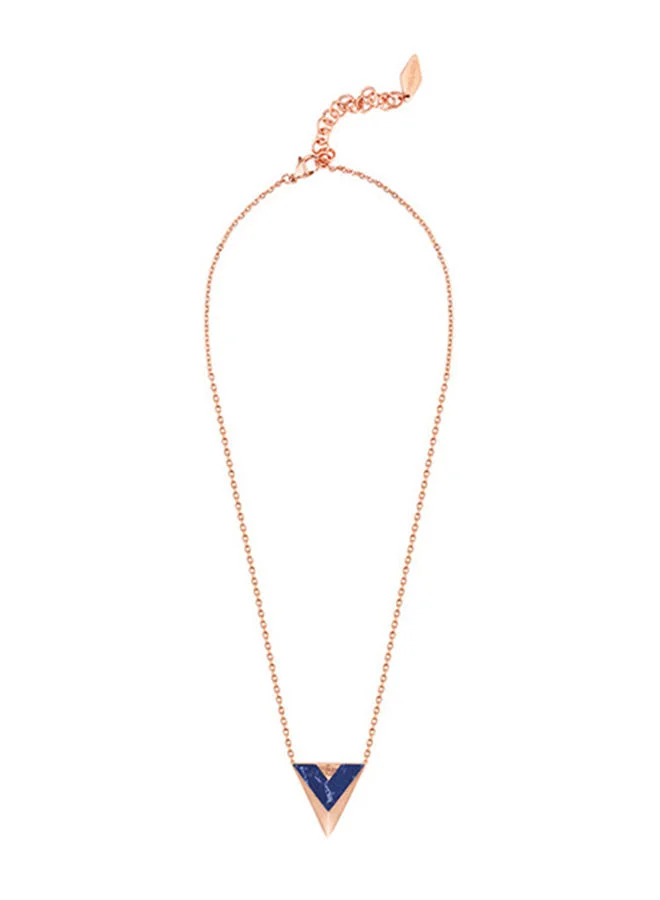 بوليس Stainless Steel necklace For Women in Pink
