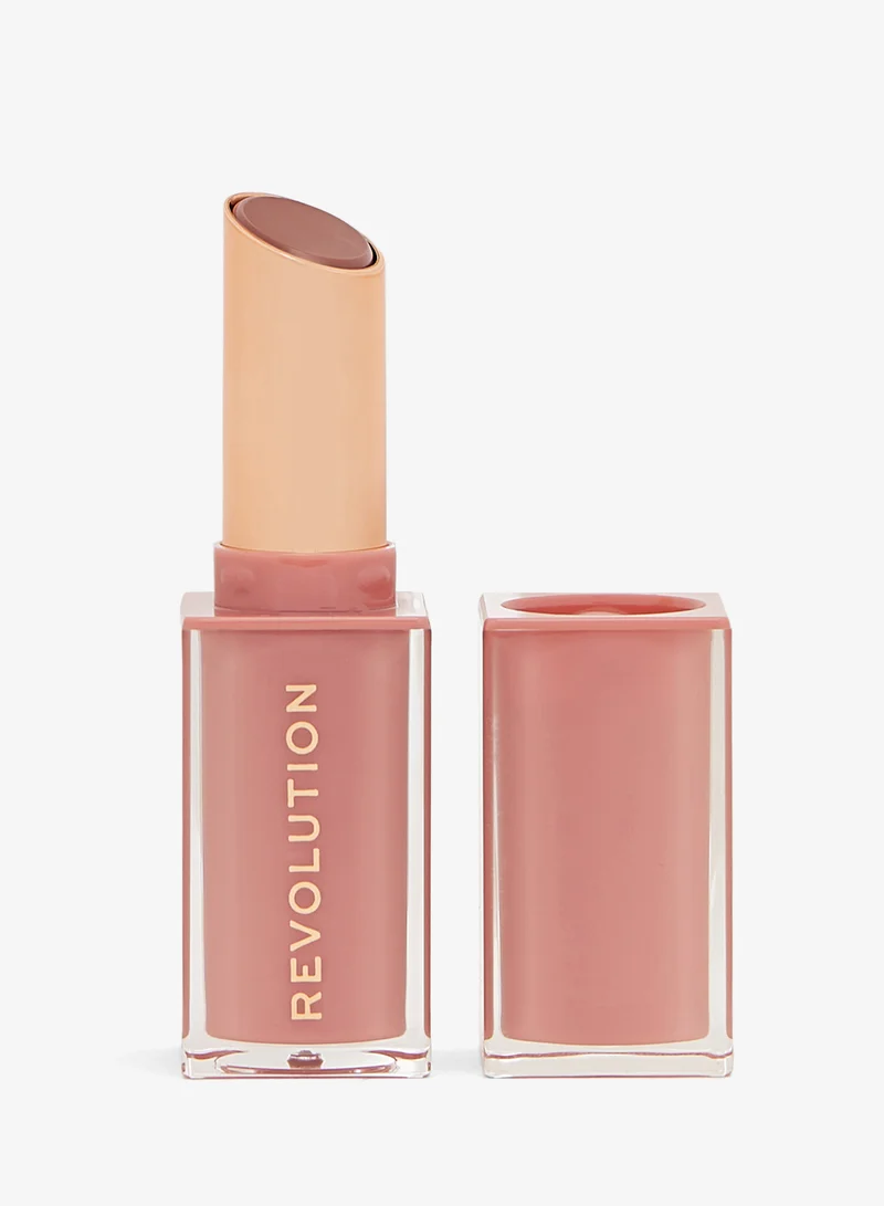 Makeup Revolution Revolution Pout Shine Glossy Lipstick Mauve It