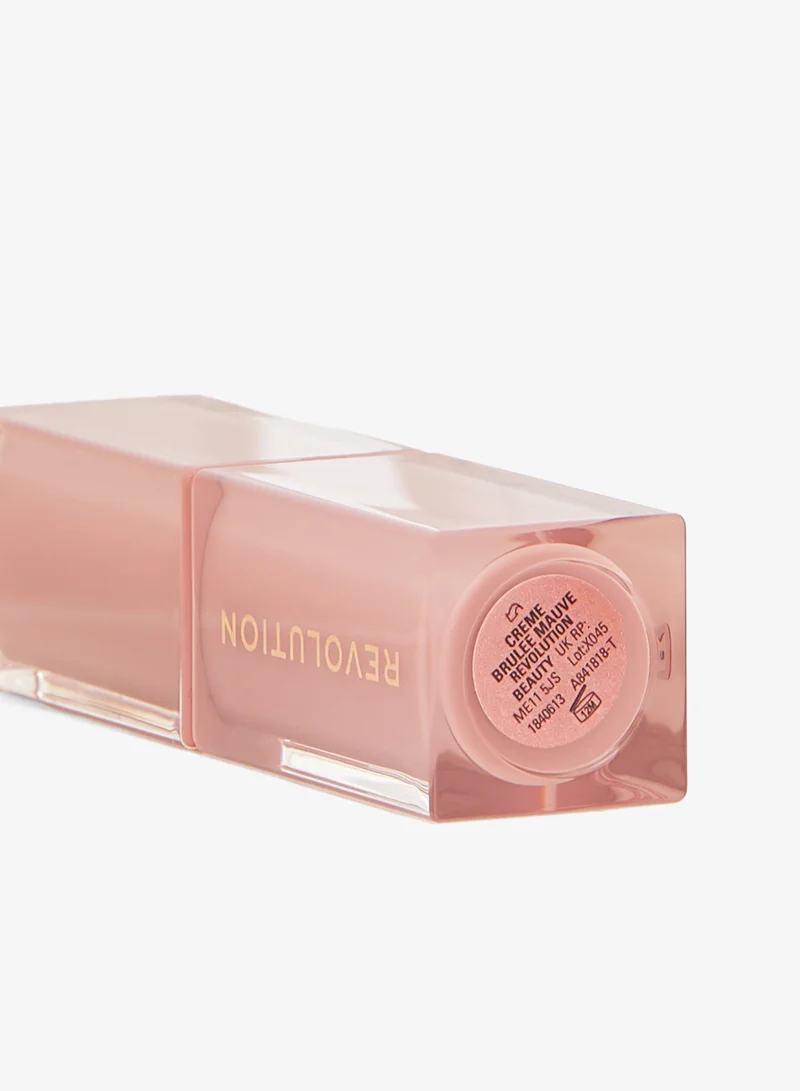 Makeup Revolution Revolution Pout Shine Glossy Lipstick Mauve It