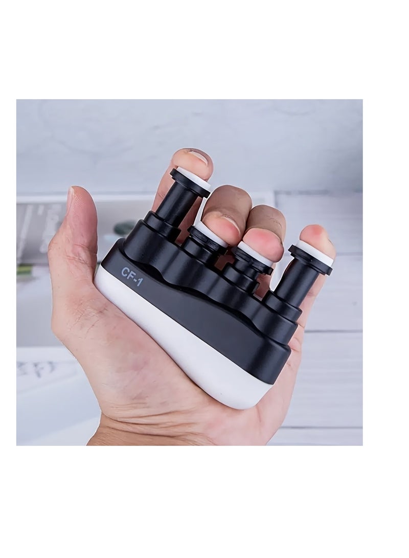 Generic 4-Level Hand Grip Exerciser: Strengthen Your Fingers for Guitar, Piano, Rock Climbing & More!  - Image 1