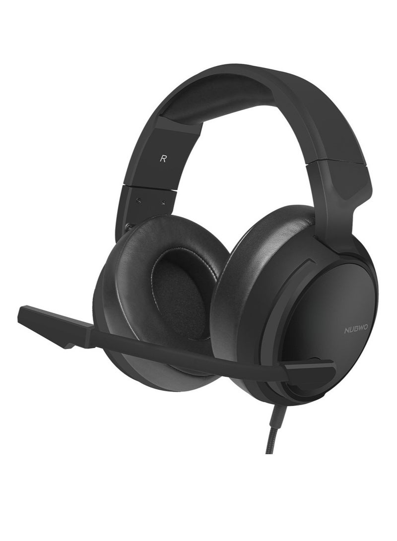 NUBWO N12 Gaming Headphones 3.5mm AUX Over-ear Headset with Mic Noise Reduction Volume Control - Image 1