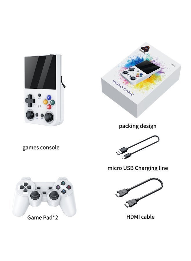 M21 Handheld 3.5-Inch HD PS1 Game Console – Connects to TV, Double Player Mode, Includes 2 Controllers, Retro Gaming Fun for Family, Perfect for PS1 Games – No Memory Card Option - Image 4
