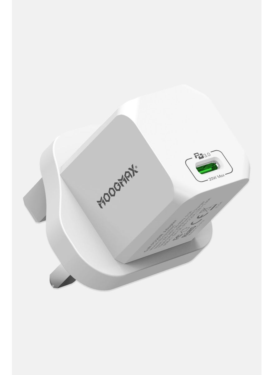 MOOGMAX FB03UWE 20W Power Adapter, White  - Image 5