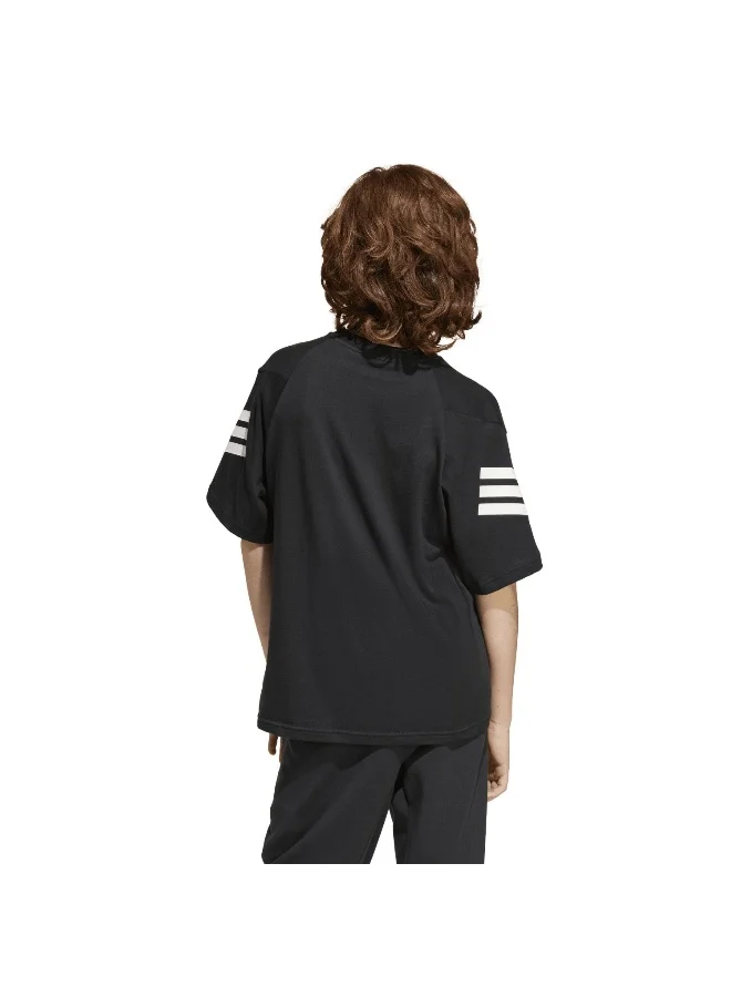 adidas تيشيرت تدريب J Fi 3S T أسود للأطفال 7-8 سنوات