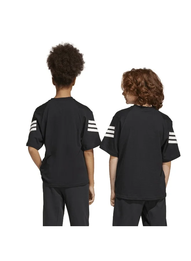 adidas تيشيرت تدريب J Fi 3S T أسود للأطفال 7-8 سنوات