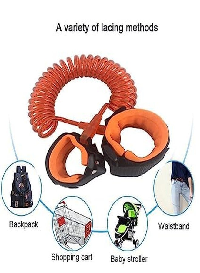 Cyrox حزام أمان للأطفال من سيروكس، بطول 1.5 متر، مضاد للضياع، حزام معصم، حبل، حزام يد للمشي (قطعة واحدة) - Image 5