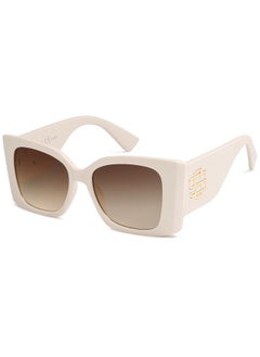 Sunglasses For Women & Men Square Wide Thick Frame Shades Retro Trendy Fashion Uv Protection Sj2349 (Matt White,Gold,Gradient Brown Lens) - pzsku/ZFA6C53E6030D4C667AFCZ/45/_/1735817699/c64478ad-48dd-4949-850b-7e747c5015a5