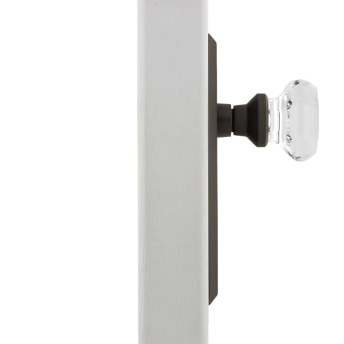 Nostalgic Warehouse New York & Waldorf Crystal Door Knob With Plate - Image 4