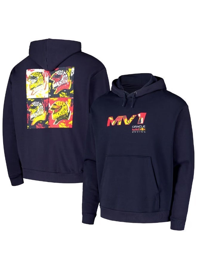 Red Bull MAX POP ART OVERSIZED HOODIE - Image 3