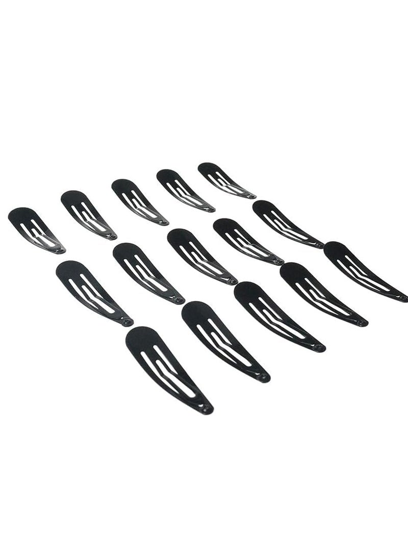 مملكة الإكسسوارات إكسسوارات شعر تيك تاك كينجدوم من أكسسورايز للنساء والفتيات (أسود غير لامع، عبوة من قطعتين، 24 قطعة) - Image 2