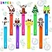 uoyoi Christmas Party Favors24Pcs Christmas Bubble Wands for KidsXmas Bubble Wand for Birthday Party SuppliesClassroom Prizes Pinata Goodie Bag Stuffers Gift - Image 2