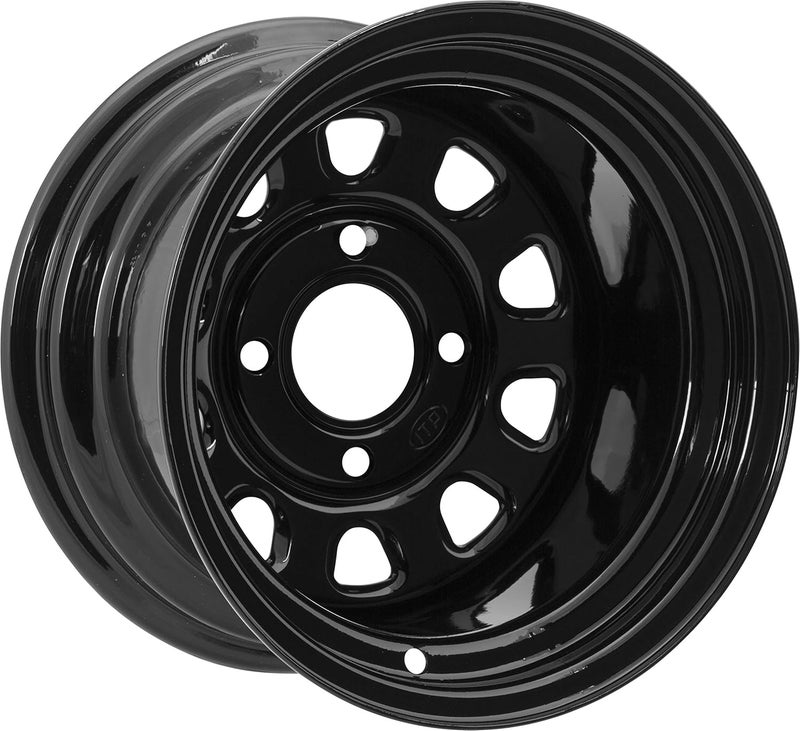ITP Delta Steel Wheel 12x7 - Black