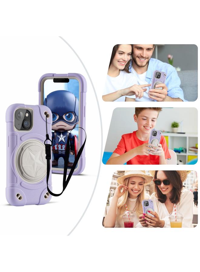 S-TOP Case For iPhone 13 Pro Max Shield PC Hybrid Silicone Phone Case - Image 5