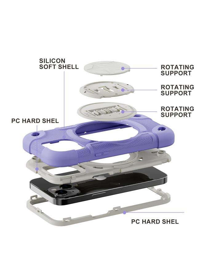 S-TOP Case For iPhone 13 Pro Max Shield PC Hybrid Silicone Phone Case - Image 3