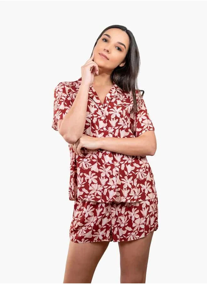 Aadaraya Ss Classic Short Pj Set For Female