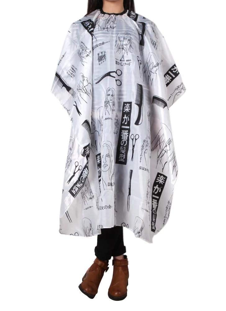 ikis ikis Printed Hair Cutting Sheet Apron Hairdressing Gown Cape Hair Cutting Barber Cloth Salon Accessories - Image 2