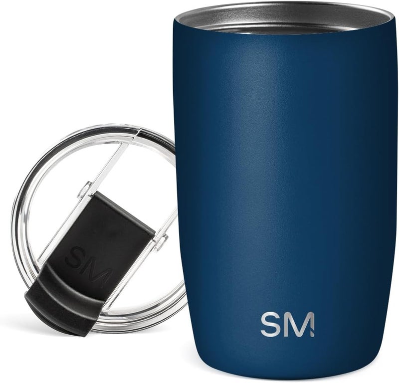 Travel Coffee Mug Tumbler with Flip Lid | Insulated Stainless Steel Iced Coffee Cup | Gifts for Women & Men | Voyager Collection | 12oz | Slumberland - Image 1