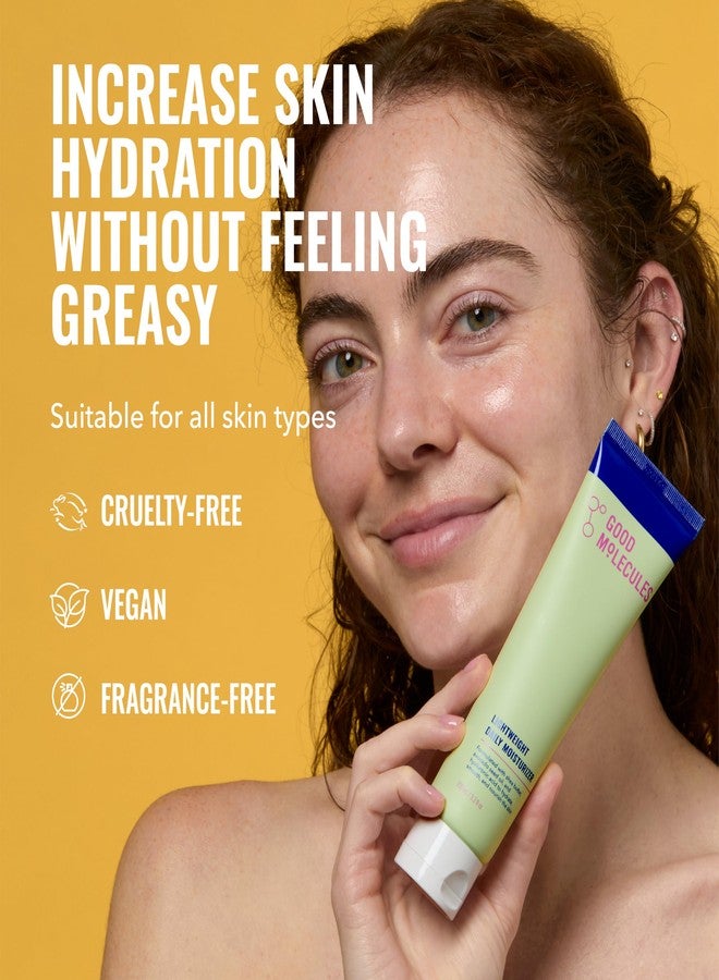 Good Molecules Lightweight Daily Moisturizer Face Cream Pack 2 – 100 ml / 3.38 fl oz Each - Non-Greasy Facial Moisturizer Face Lotion with Shea Butter & Hyaluronic Acid - Image 2