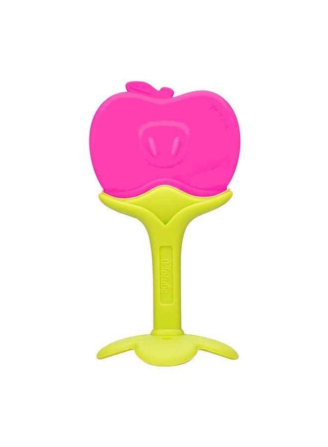 Tinny Tots Baby Fresh Fruit Vegetable Food Nibbler Rattle Silicone Teether With Baby Soft Attractive Silicone Teether Bpa Free Set For Babies;Toddlers;Infants (Design 40) - Image 4