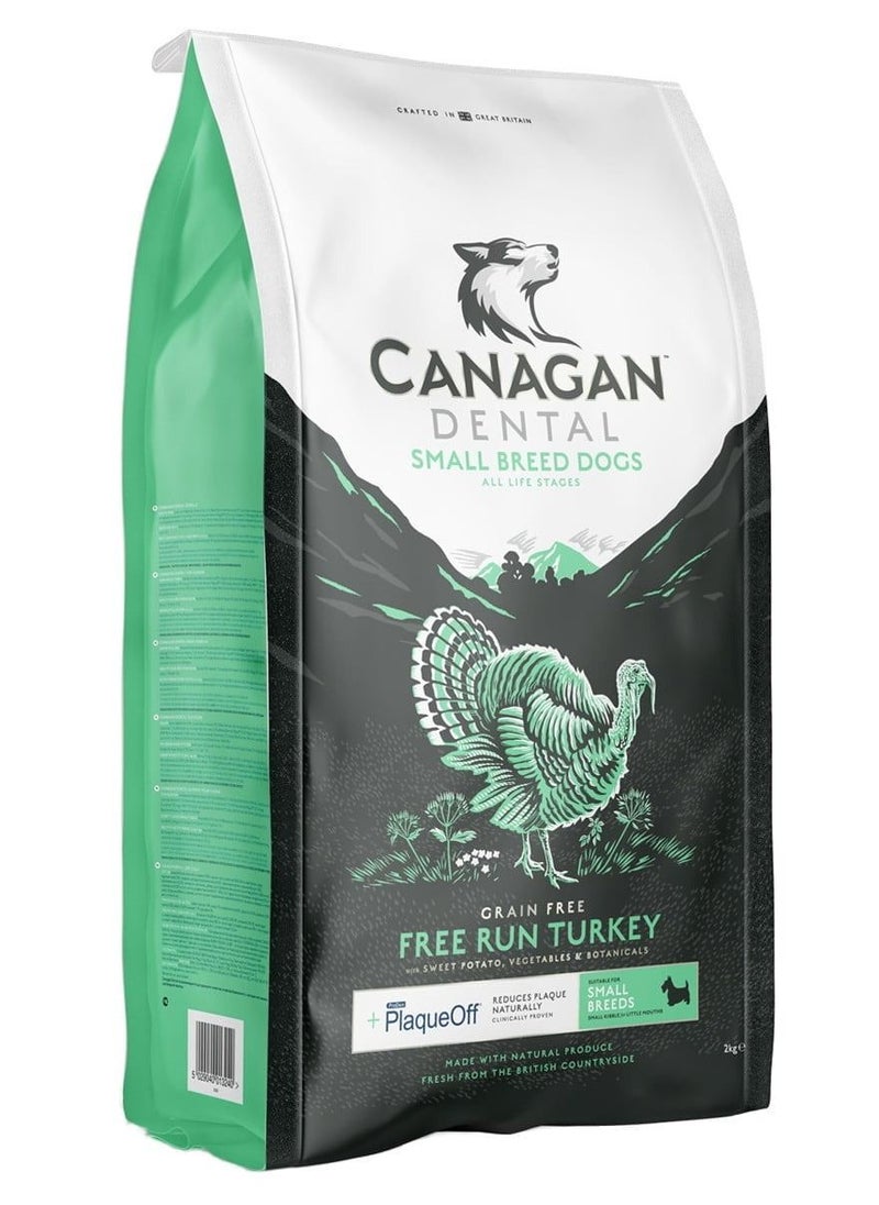Canagan - Canagan Free Run Turkey Dental Small Breed Dogs Dry Food 2Kg - Image 1