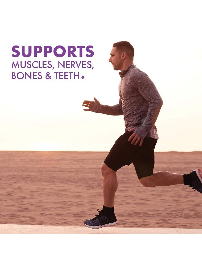 Bluebonnet Nutrition Liquid Bone Support Calcium Citrate, Magnesium Citrate, Vitamin D3, K2, for Bone Health, Non GMO, Gluten Free, Soy free, milk free, kosher, 16 Fl Oz, 32 Servings, Blueberry Flavor - Image 2